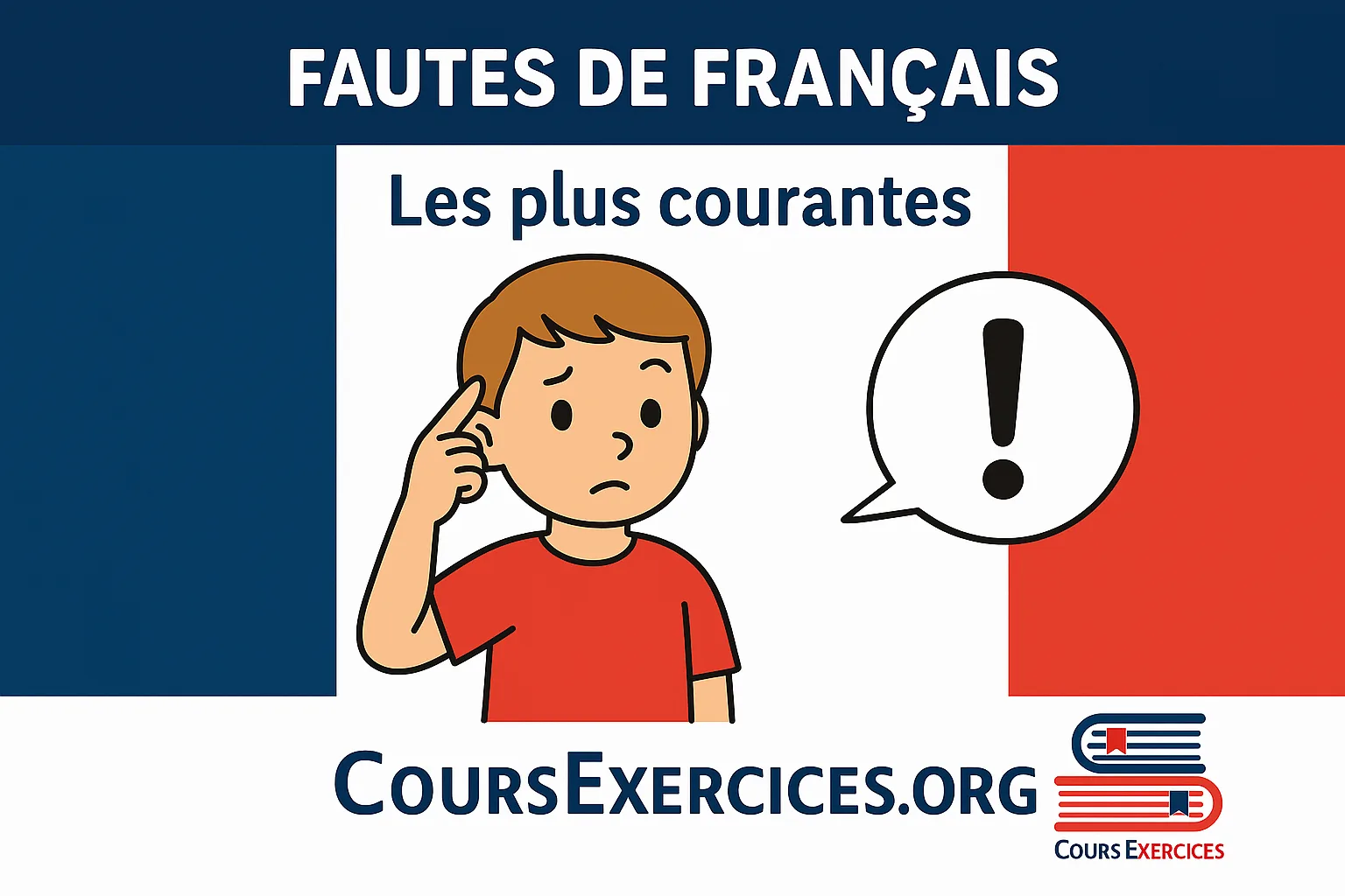 Fautes de Français Les plus courant