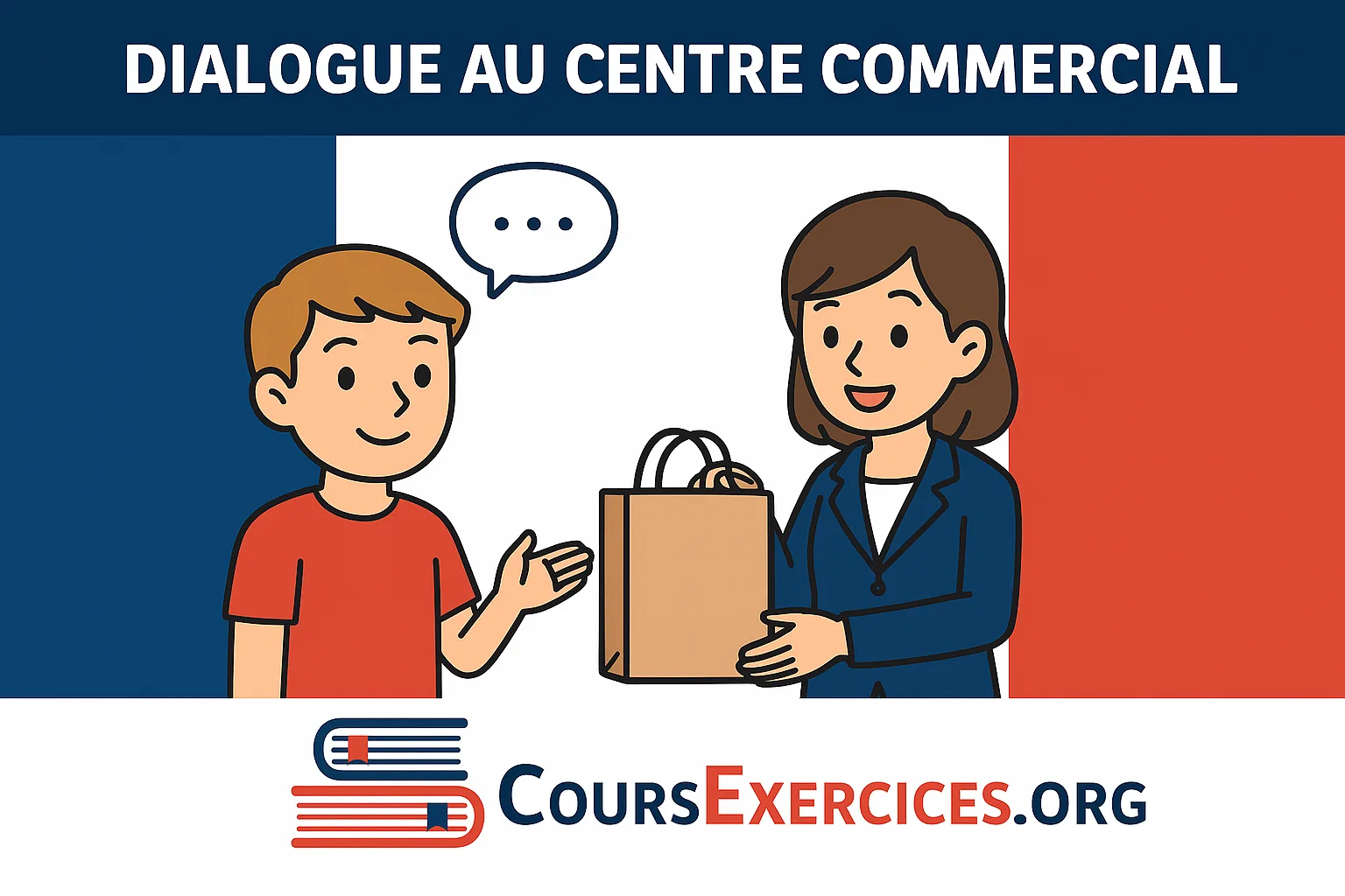 Dialogue Au Centre Commercial