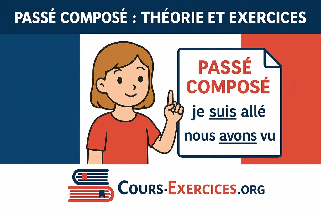 Le passé composé : théorie et exercices