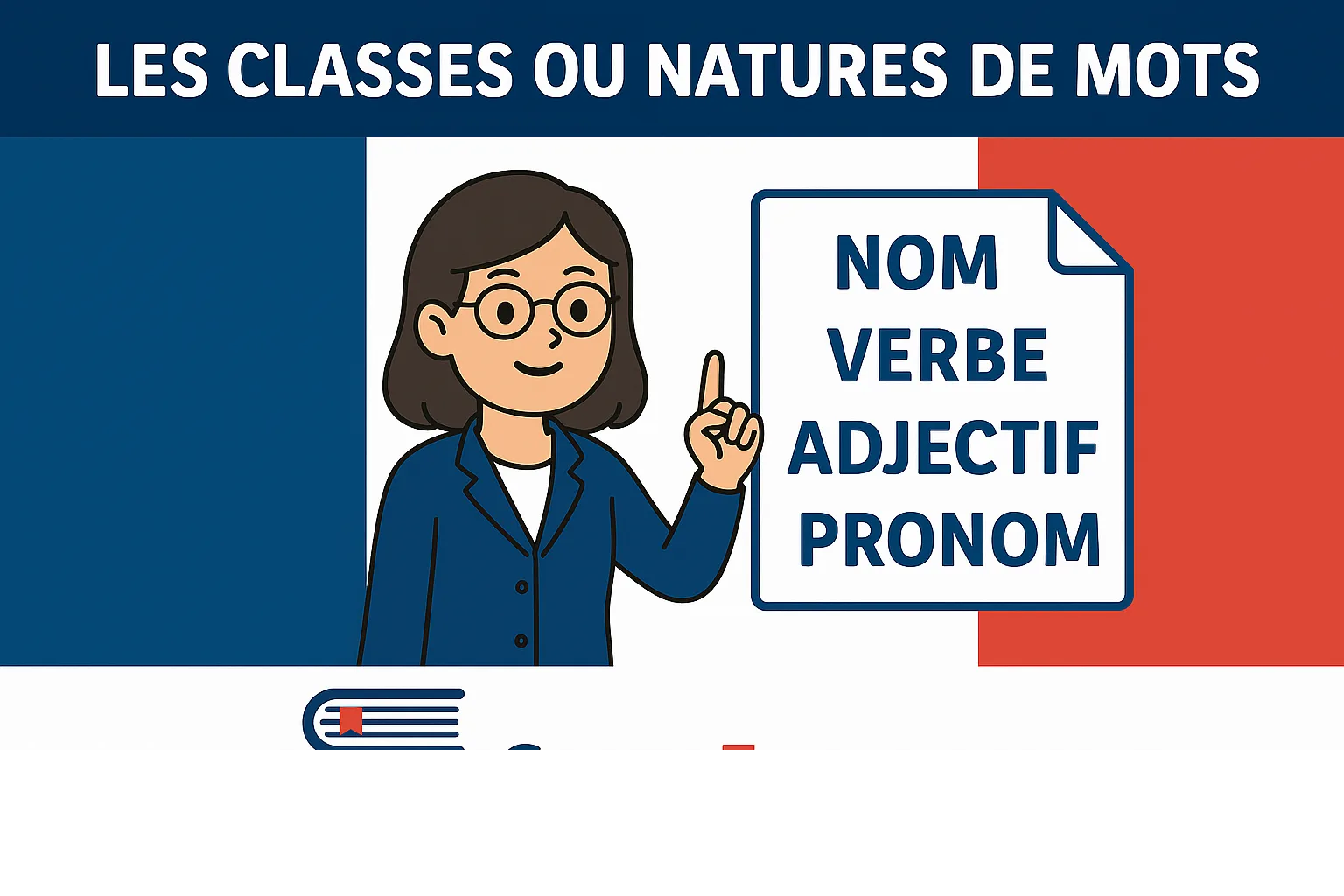 Les classes ou natures de mots