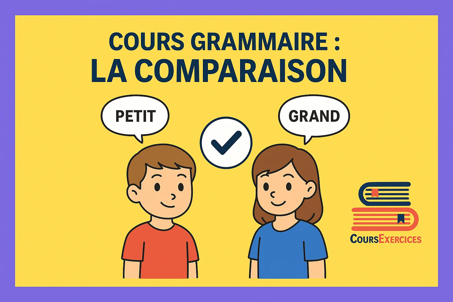 Cours grammaire : La comparaison