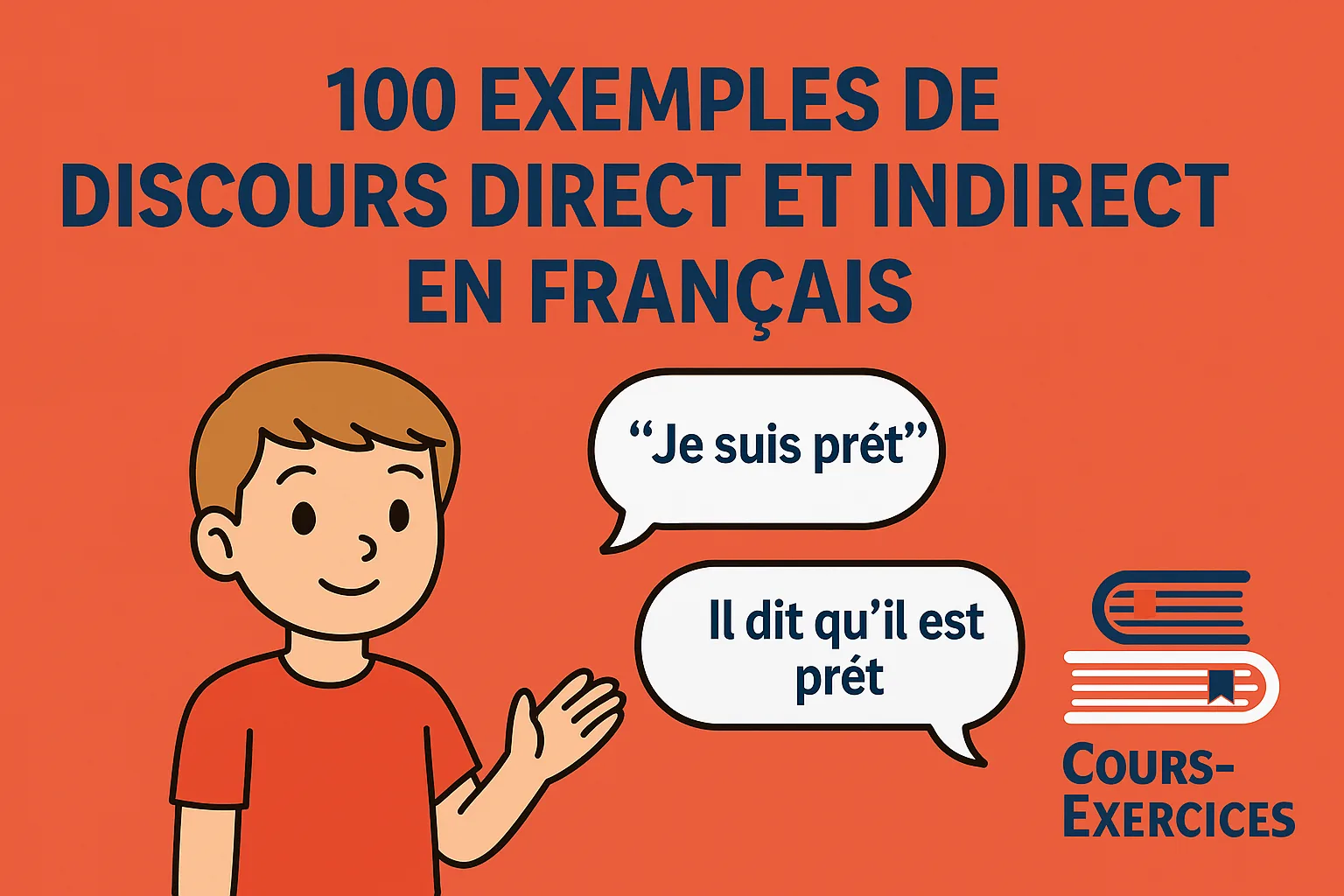 100 Exemples de discours direct et indirect en français