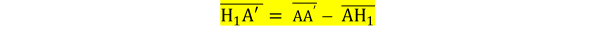 KutoolsEquPic:

H
1
A′ 
= 
A
A
′

− 

AH
1

